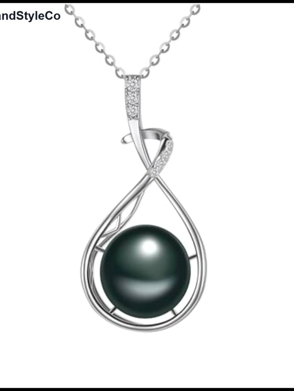 Tahitian Black Pearl Necklace for Women